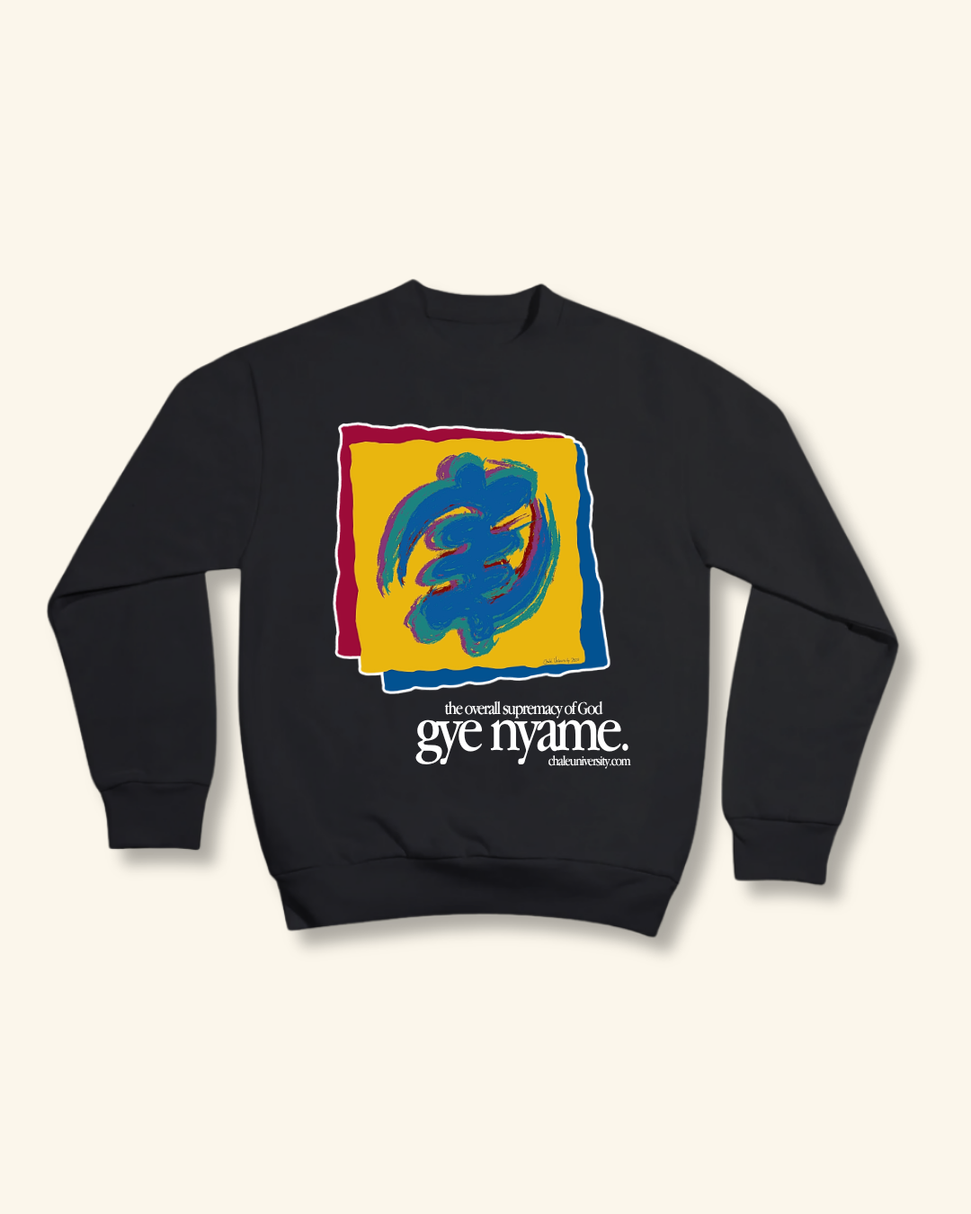 Gye Nyame Crewneck - Retro Collection