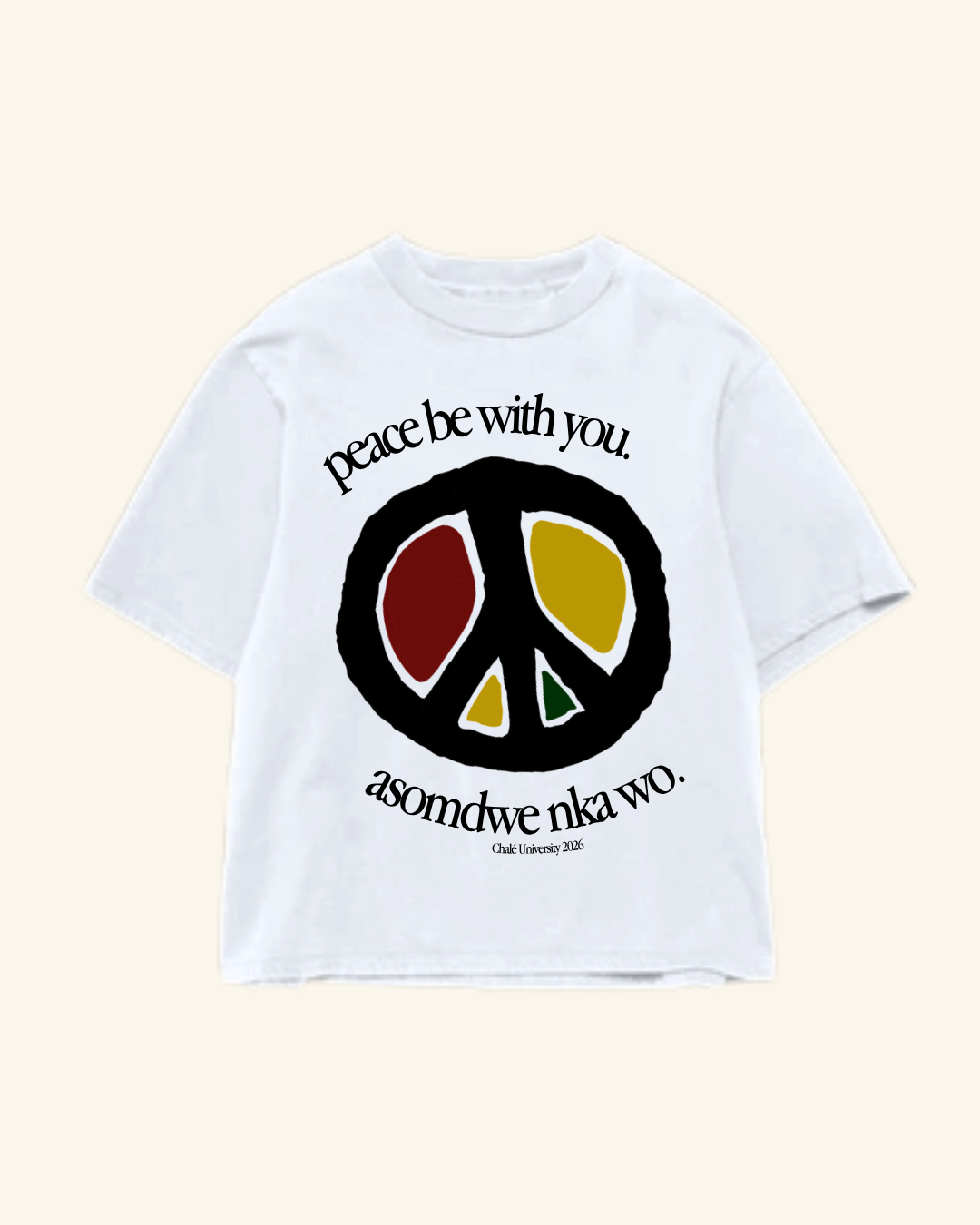 Asomdwe (Peace) Box Tee - Retro Collection