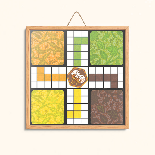 Chalé University Ludo Board Set [CLASSIC]