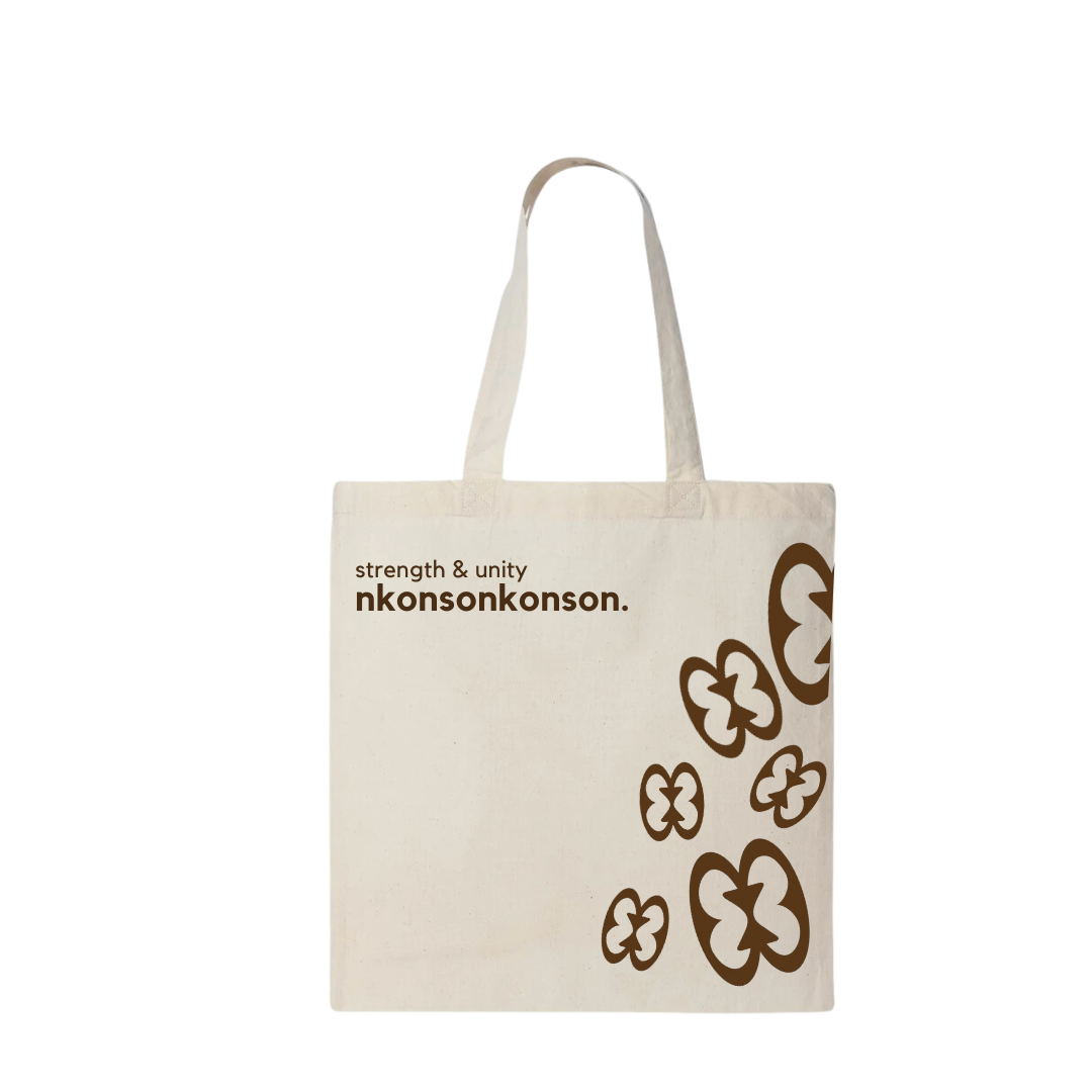 Adinkra Tote Bag - Nkonsonkonson